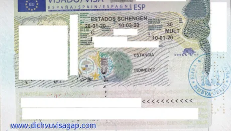 Dịch vụ làm visa Tây Ban Nha diện du lịch, công tác, thăm thân